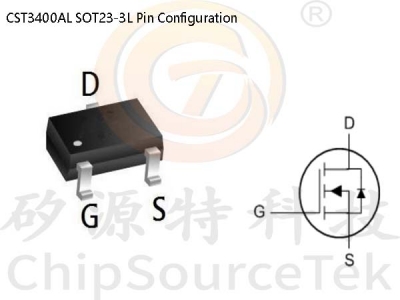 CST3400AL SOT23-3L